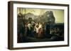 Refugees of Parga, 1826-1831-Francesco Hayez-Framed Giclee Print