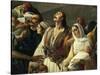 Refugees of Parga, 1826-1831-Francesco Hayez-Stretched Canvas