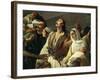 Refugees of Parga, 1826-1831-Francesco Hayez-Framed Giclee Print