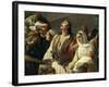 Refugees of Parga, 1826-1831-Francesco Hayez-Framed Giclee Print