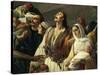 Refugees of Parga, 1826-1831-Francesco Hayez-Stretched Canvas