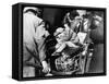 Refugees with their Luggage at the Gare De L'Est, Paris, August 1940-null-Framed Stretched Canvas