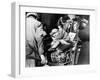 Refugees with their Luggage at the Gare De L'Est, Paris, August 1940-null-Framed Photographic Print