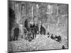 Refugess, Belleville Heights, During the Bombardment of Verdun, France, World War I, 1916-null-Mounted Giclee Print