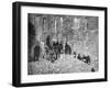 Refugess, Belleville Heights, During the Bombardment of Verdun, France, World War I, 1916-null-Framed Giclee Print