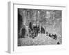Refugess, Belleville Heights, During the Bombardment of Verdun, France, World War I, 1916-null-Framed Giclee Print