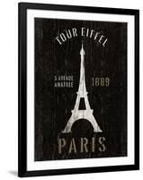 Refurbished Eiffel Tower-Wild Apple Portfolio-Framed Art Print