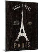 Refurbished Eiffel Tower-Wild Apple Portfolio-Mounted Art Print