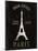 Refurbished Eiffel Tower-Wild Apple Portfolio-Mounted Art Print
