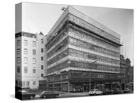 Refurbishment of a Building, Sheffield City Centre, South Yorkshire, 1967-Michael Walters-Stretched Canvas