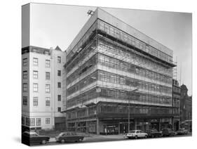Refurbishment of a Building, Sheffield City Centre, South Yorkshire, 1967-Michael Walters-Stretched Canvas