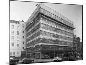 Refurbishment of a Building, Sheffield City Centre, South Yorkshire, 1967-Michael Walters-Mounted Photographic Print