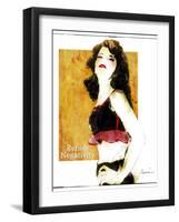 Refuse Negativity-null-Framed Giclee Print