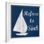 Refuse To Sink-Marcus Prime-Framed Art Print