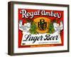 Regal-Amber Lager Beer-null-Framed Art Print