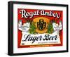 Regal-Amber Lager Beer-null-Framed Art Print