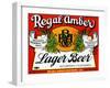 Regal-Amber Lager Beer-null-Framed Art Print