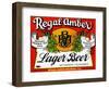 Regal-Amber Lager Beer-null-Framed Art Print