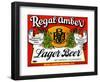 Regal-Amber Lager Beer-null-Framed Art Print