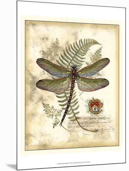 Regal Dragonfly I-Vision Studio-Mounted Art Print