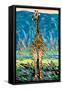 Regal Giraffe II-Carolee Vitaletti-Framed Stretched Canvas