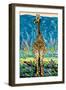 Regal Giraffe II-Carolee Vitaletti-Framed Art Print