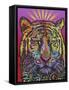 Regal (Tiger)-Dean Russo-Framed Stretched Canvas