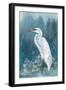 Regal White Egret II-Eli Jones-Framed Art Print