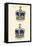 Regalia of England - Crowns-Hugh Clark-Framed Stretched Canvas