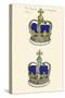 Regalia of England - Crowns-Hugh Clark-Stretched Canvas