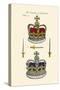 Regalia of England - Crowns-Hugh Clark-Stretched Canvas