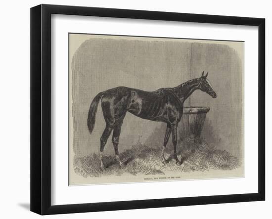 Regalia, the Winner of the Oaks-Harry Hall-Framed Giclee Print