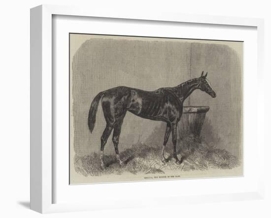 Regalia, the Winner of the Oaks-Harry Hall-Framed Giclee Print