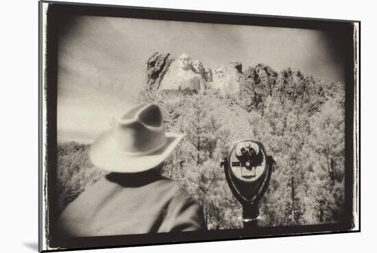 Regarding Mt. Rushmore, South Dakota, USA-Theo Westenberger-Mounted Photographic Print