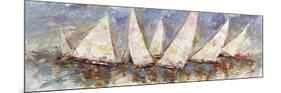 Regata al mattino-Luigi Florio-Mounted Art Print