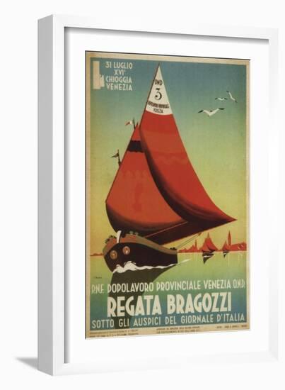 Regata Bragozzi-null-Framed Giclee Print
