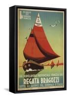 Regata Bragozzi-null-Framed Stretched Canvas