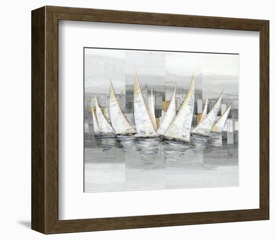 Regata-Luigi Florio-Framed Art Print