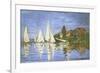 Regates a Argenteuil-Claude Monet-Framed Giclee Print