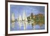 Regates a Argenteuil-Claude Monet-Framed Giclee Print