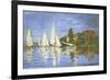 Regates a Argenteuil-Claude Monet-Framed Giclee Print