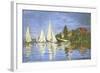 Regates a Argenteuil-Claude Monet-Framed Giclee Print