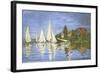 Regates a Argenteuil-Claude Monet-Framed Giclee Print