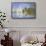 Regates a Argenteuil-Claude Monet-Framed Stretched Canvas displayed on a wall