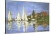 Regates a Argenteuil-Claude Monet-Stretched Canvas