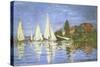 Regates a Argenteuil-Claude Monet-Stretched Canvas