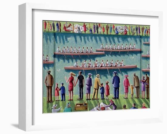 Regatta, 2000-PJ Crook-Framed Giclee Print