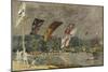 Regatta a Molesey, c.1874-Alfred Sisley-Mounted Giclee Print