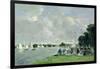 Regatta at Argenteuil, 1866-Eugène Boudin-Framed Giclee Print