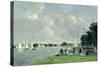 Regatta at Argenteuil, 1866-Eugène Boudin-Stretched Canvas